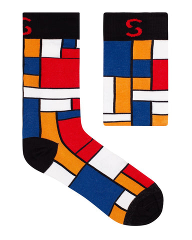 De Stijl Bamboo Socks