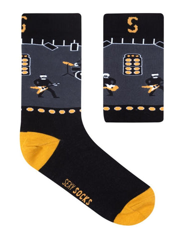 Rock Band Bamboo Socks